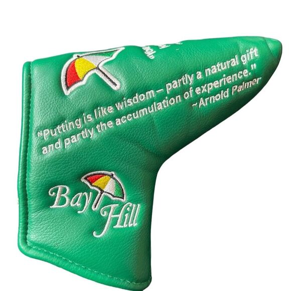 Arnold Palmer Invitational Bay Hill Golf Putter Head Cover - LE150 Green - Picture 3 of 10